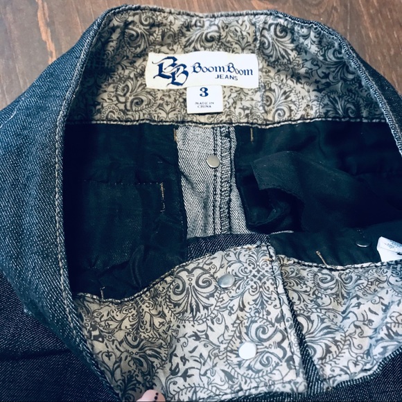 BoomBoom Bootie Sculpt Dark Indigo Low Rise Flares - Picture 16 of 16